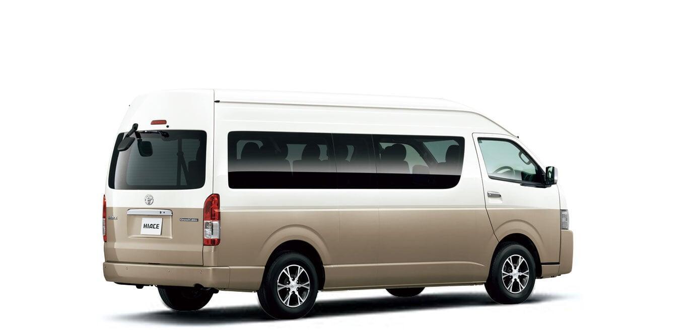 ハイエースグランドキャビン10人乗りレンタカー｜関西で予約・料金詳細